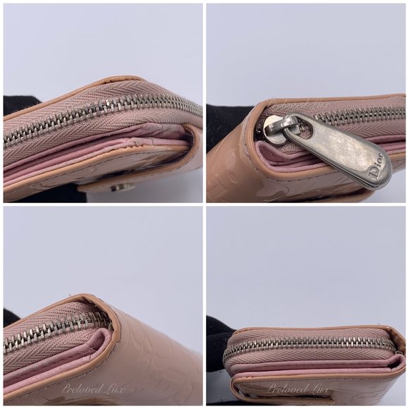 Authentic Christian Dior Pink Wallet Card Case - Picture 11 of 17